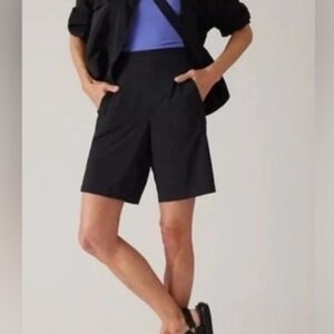 NWOT Athleta Brooklyn Shorts Black